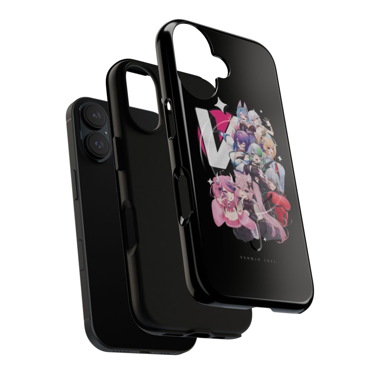 Durable vShojo-themed magnetic phone case - Layers