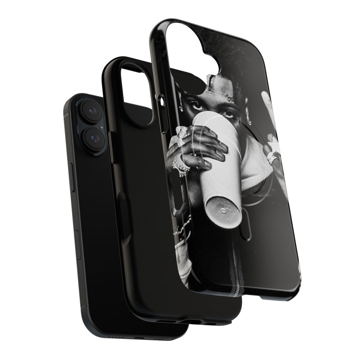 Magnetic tough phone case design inspired by Young Boy Never Broke's American tour 2020 - Layers