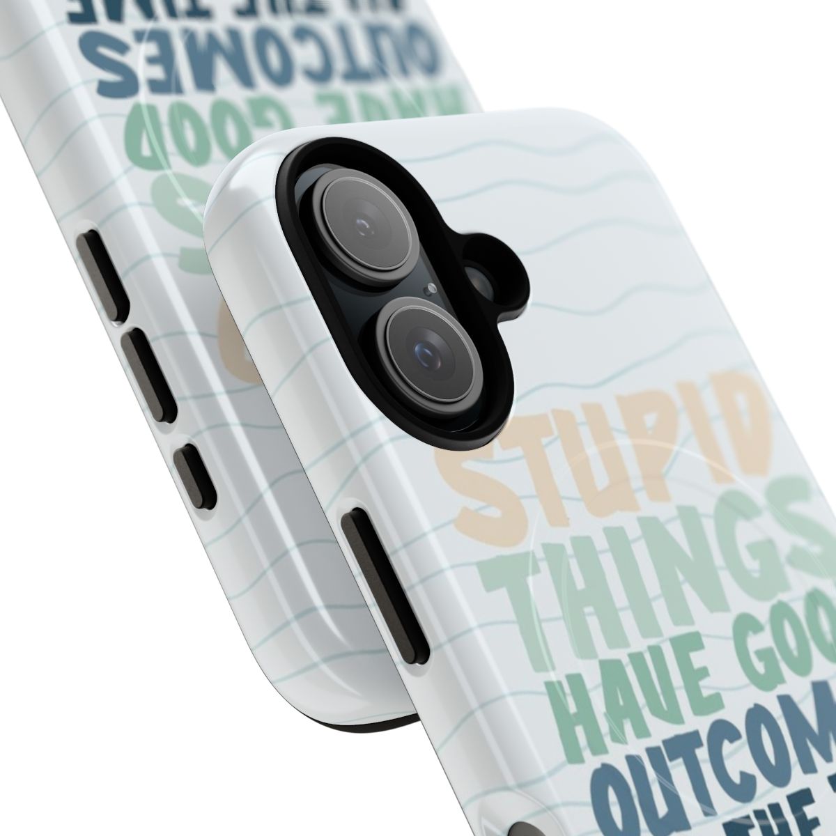 Magnetic tough phone case with Outer Banks TV show design - Detail