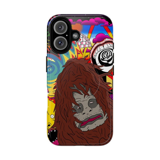 Trippy and sassy The Big Lez Show inspired magnetic phone case