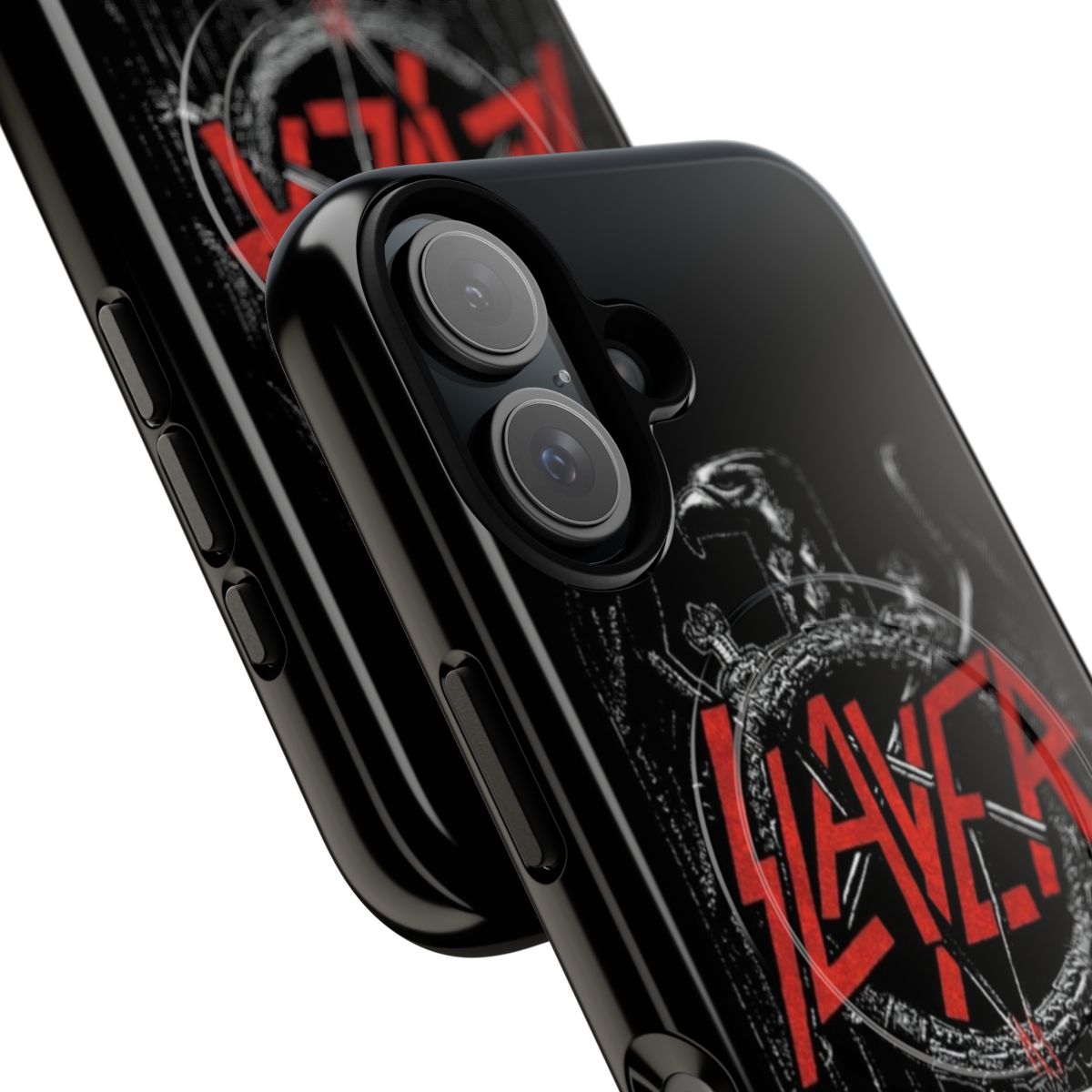 Shiny and tough phone case with Slayer-inspired design - Detail