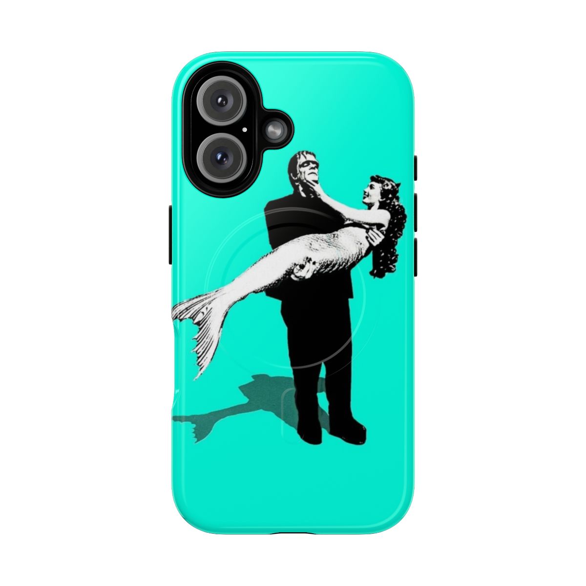 Frankenstein Mermaid Graphic Phone Case