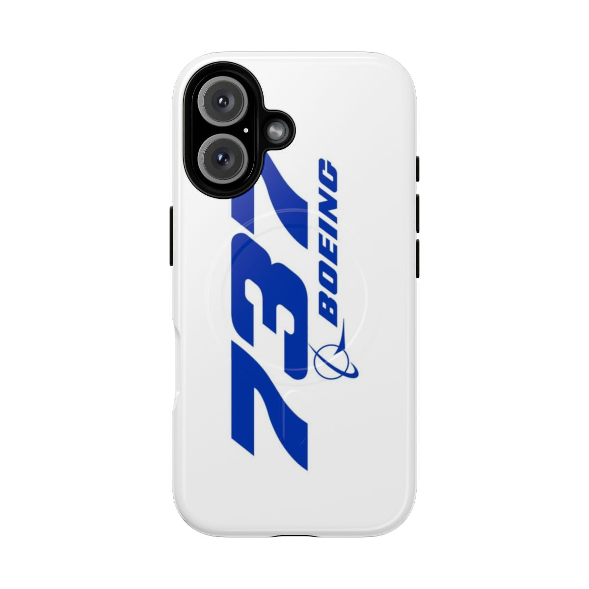 Magnetic Tough Phone Case featuring the Boeing 737 logo and silhouette