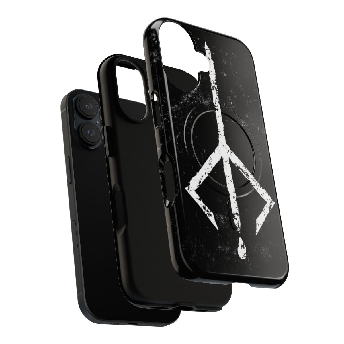 Bloodborne-inspired gothic horror phone case with Hunters Mark design - Layers