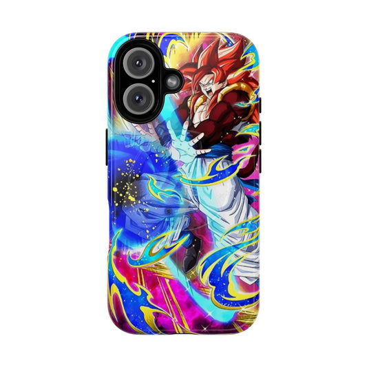 Stylish phone case featuring Super Saiyan 4 Gogeta from the Dragon Ball series