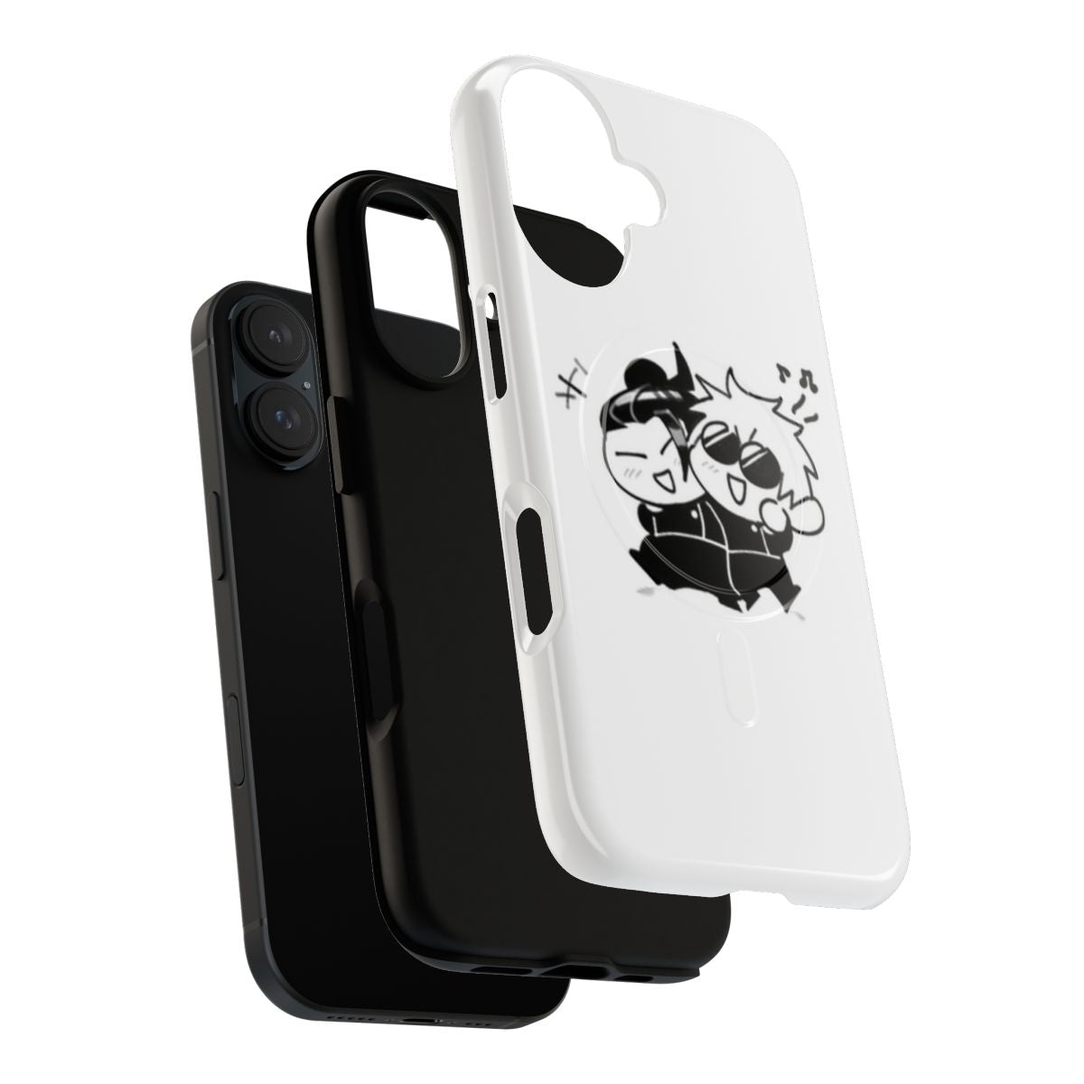 Jujutsu Kaisen inspired magnetic tough phone case - Layers