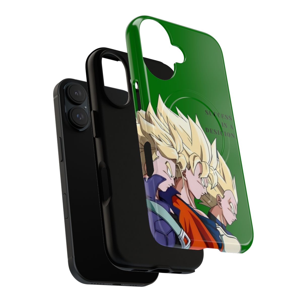 Inspiring Saiyan-Style Magnetic Tough Phone Case - Layers