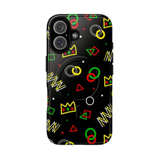 Ranboo inspired phone case with arcade carpet design