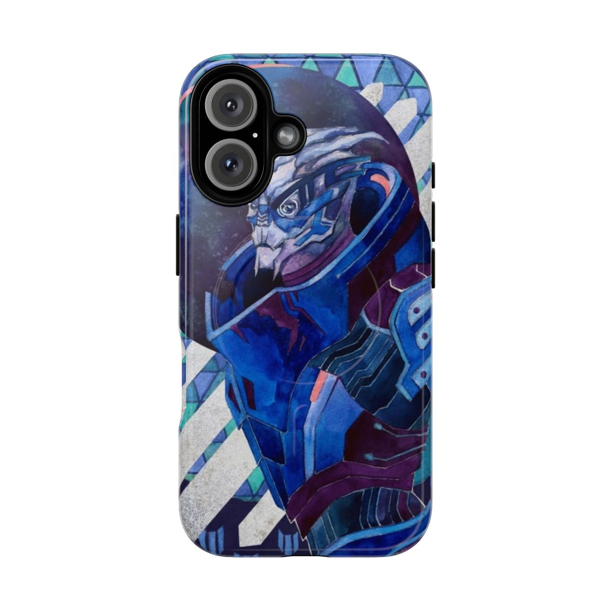 Mass Effect Garrus Vakarian Turian Portrait Phone Case