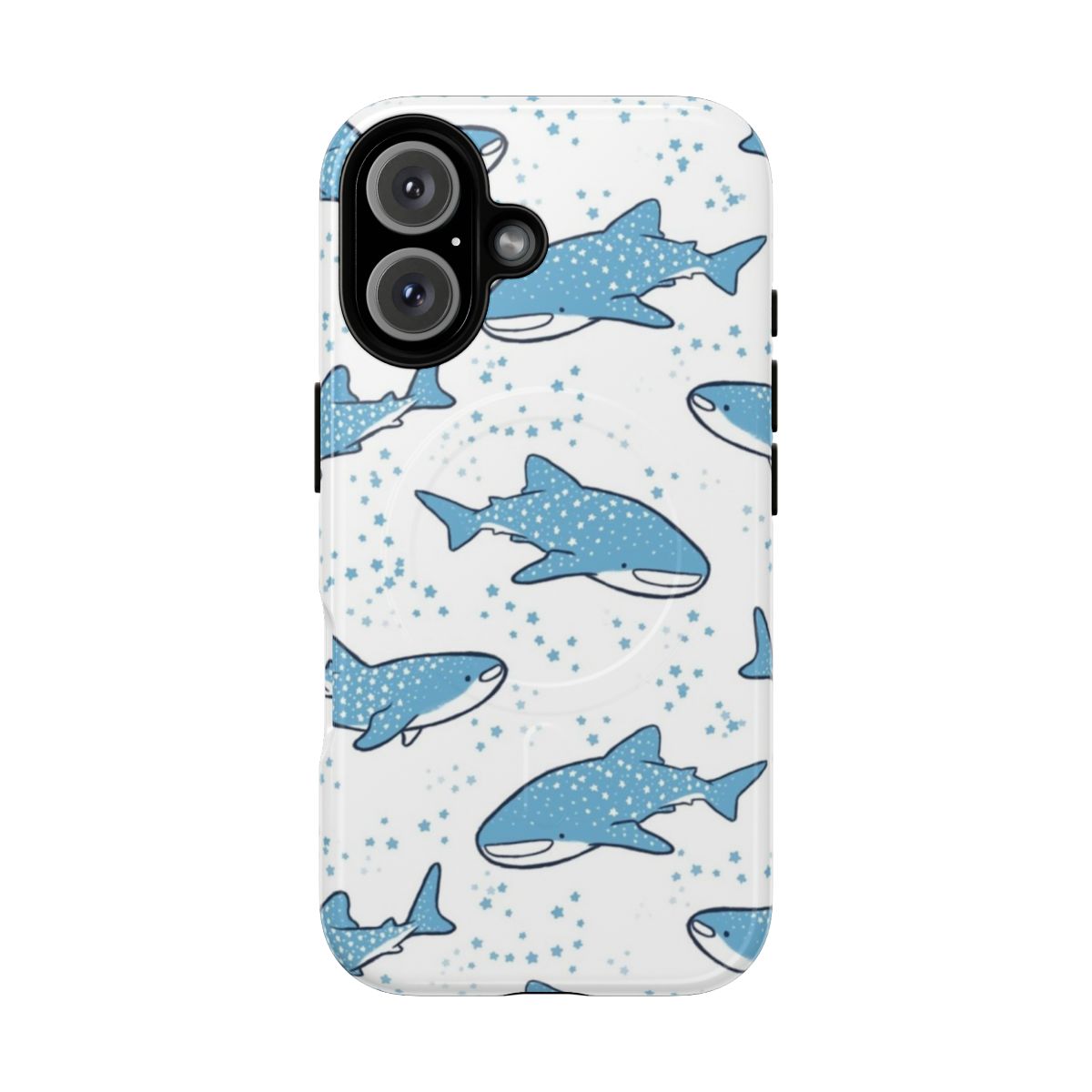 Starry Whale Shark Magnetic Tough Phone Case