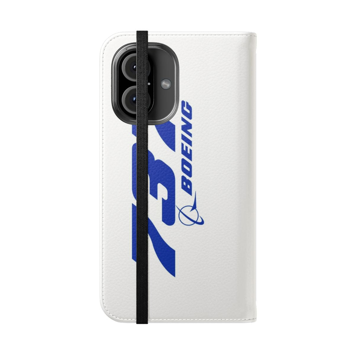 Boeing 737 inspired phone case for aviation lovers - Folded Front