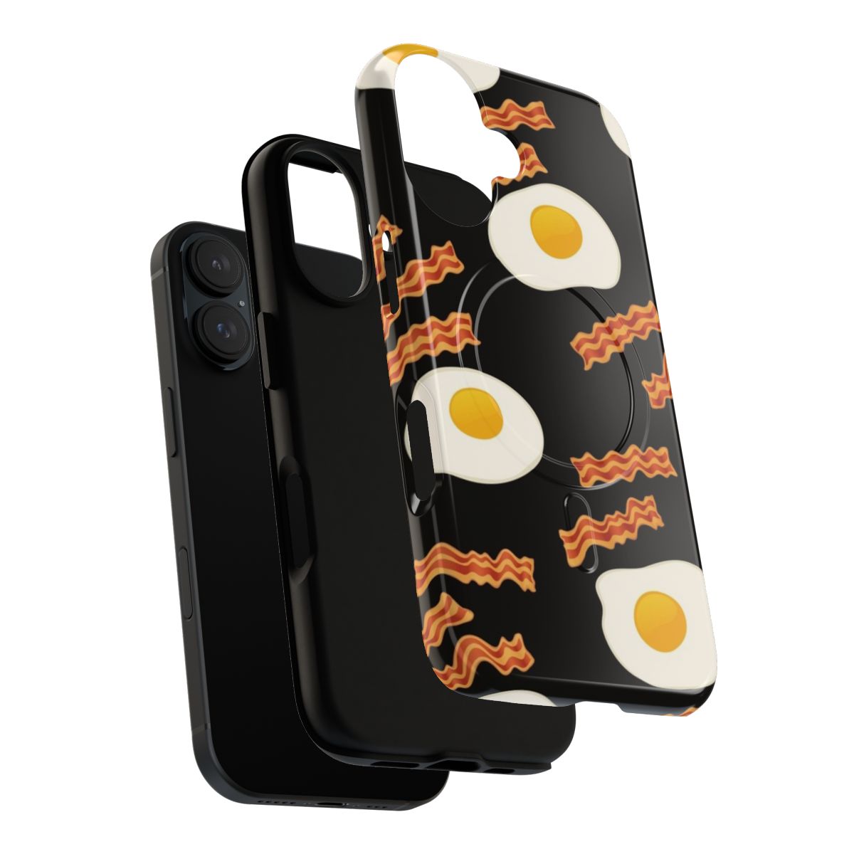 Delicious bacon and fried eggs on a stylish and protective phone case - Layers