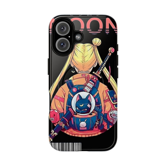 Stylish Sailor Moon inspired magnetic tough phone case