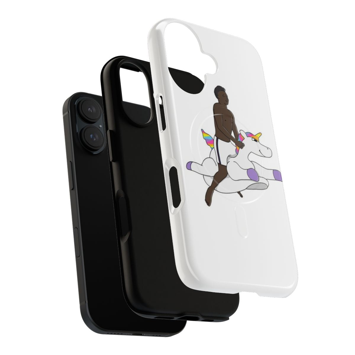 Starboy Design Magnetic Protective Phone Case for Arsenal FC Fans featuring Nikolai Saka - Layers