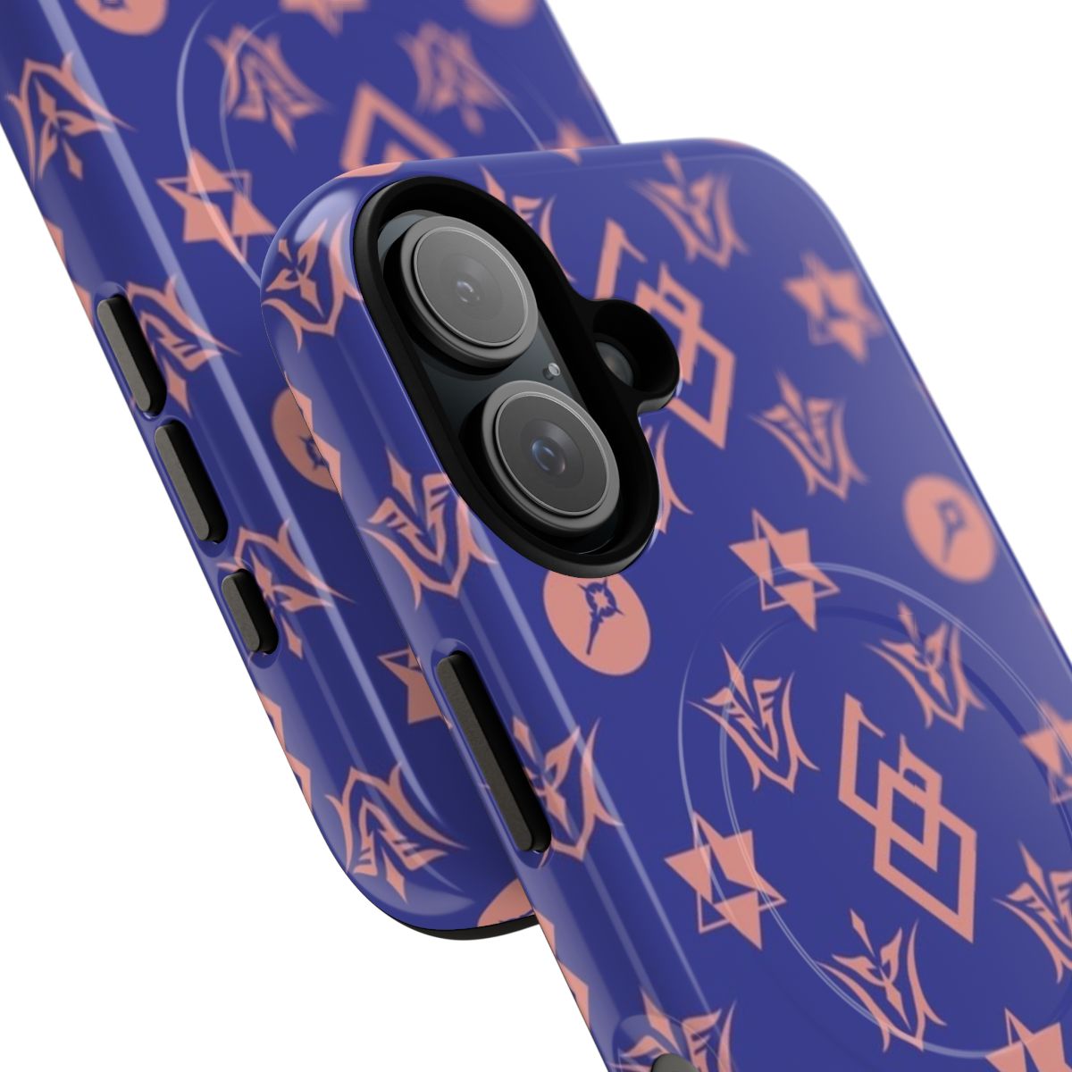 Magnetic tough phone case with a luxury brand design for Fate Grand Order fans - Detail