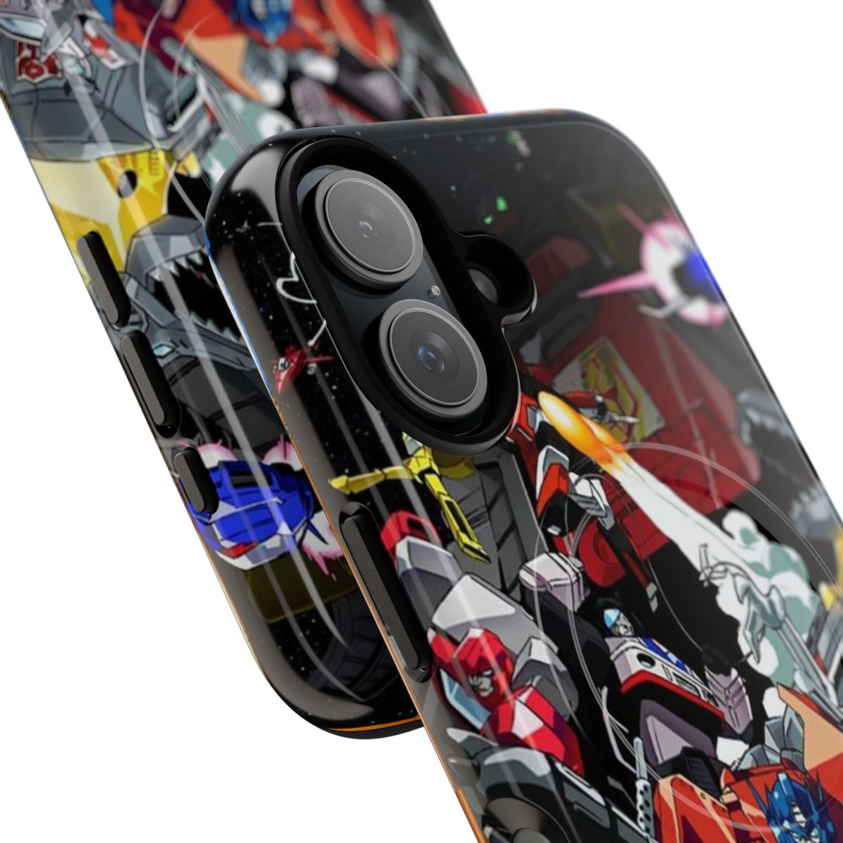 Transformers-inspired magnetic phone case with a tough, durable design - Detail