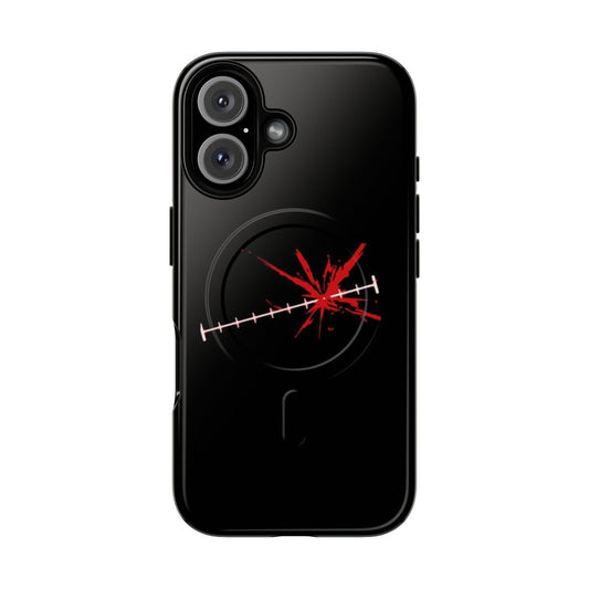 Durable and stylish Jujutsu Kaisen-inspired phone case with magnetic attachment