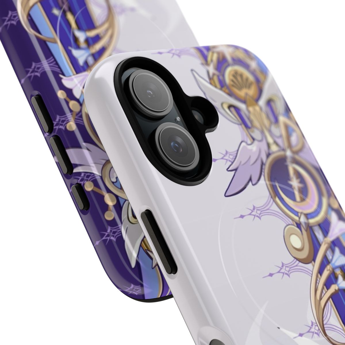 Honkai Star Rail inspired magnetic tough phone case with Robin's signature - Detail