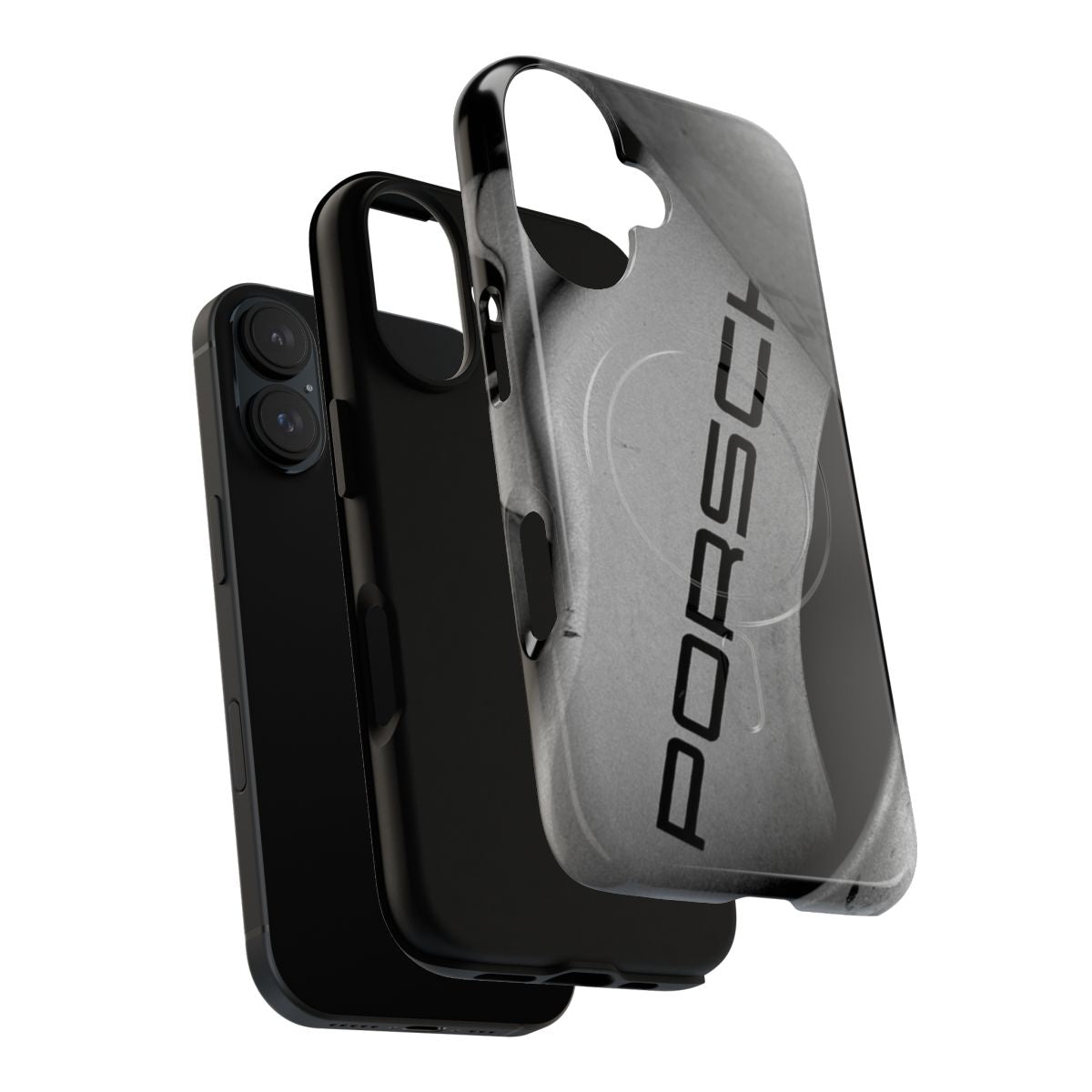 Porsche-inspired magnetic and tough phone case - Layers