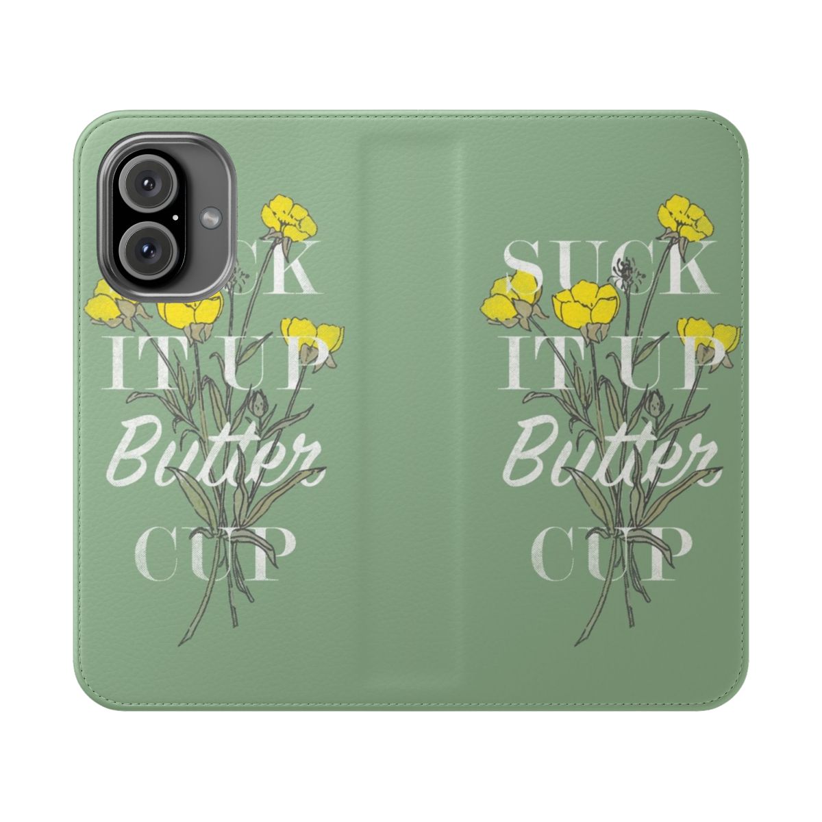 Mint green phone case with a vintage floral design, perfect for showcasing Southern charm.