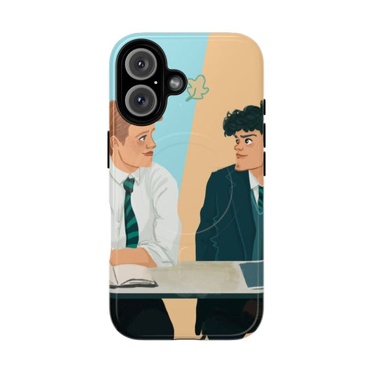 Heartstopper-inspired magnetic phone case with a tough, protective design