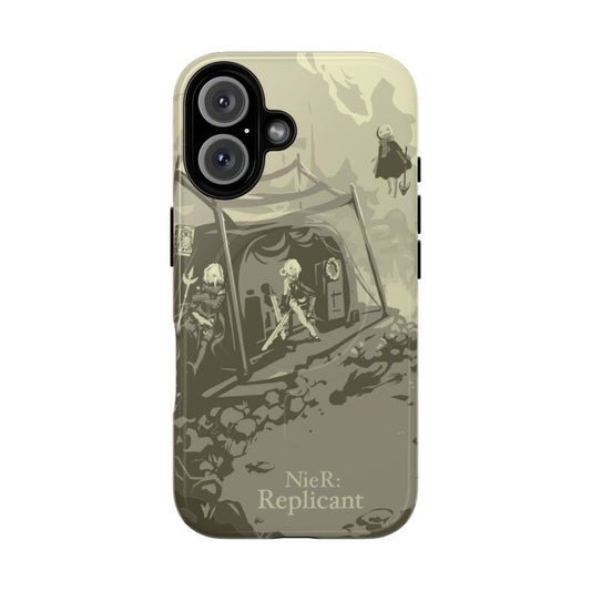 Nier Replicant-inspired magnetic tough phone cases