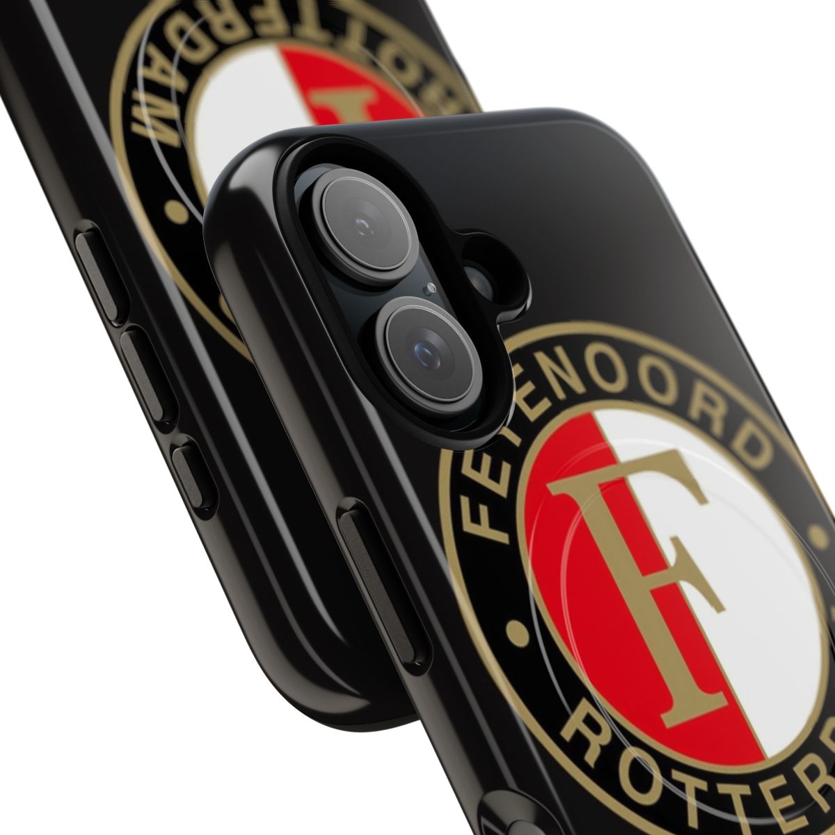 Magnetic tough phone case featuring the Feyenoord football logo - Detail