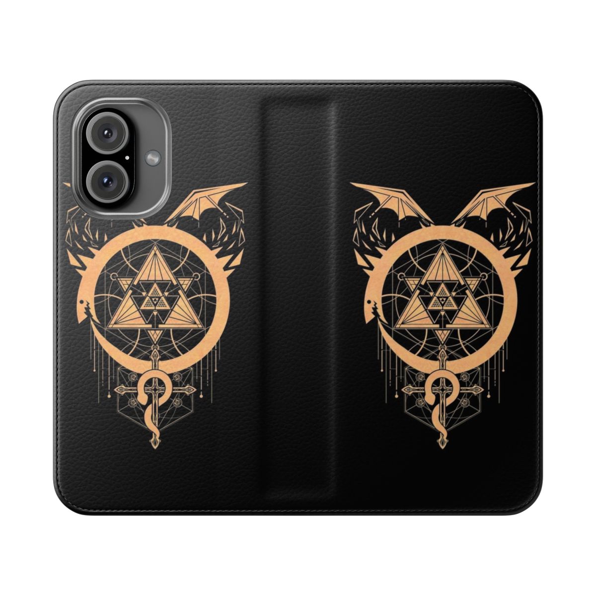 Gilded Snakes of Alchemy Fantasy Phone Case for Smartphones