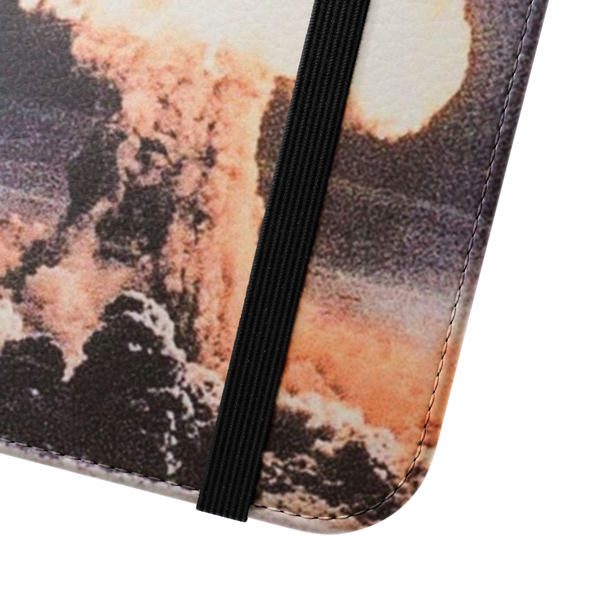 Golf Nuke inspired flip cover phone case for mobile devices - Close Up