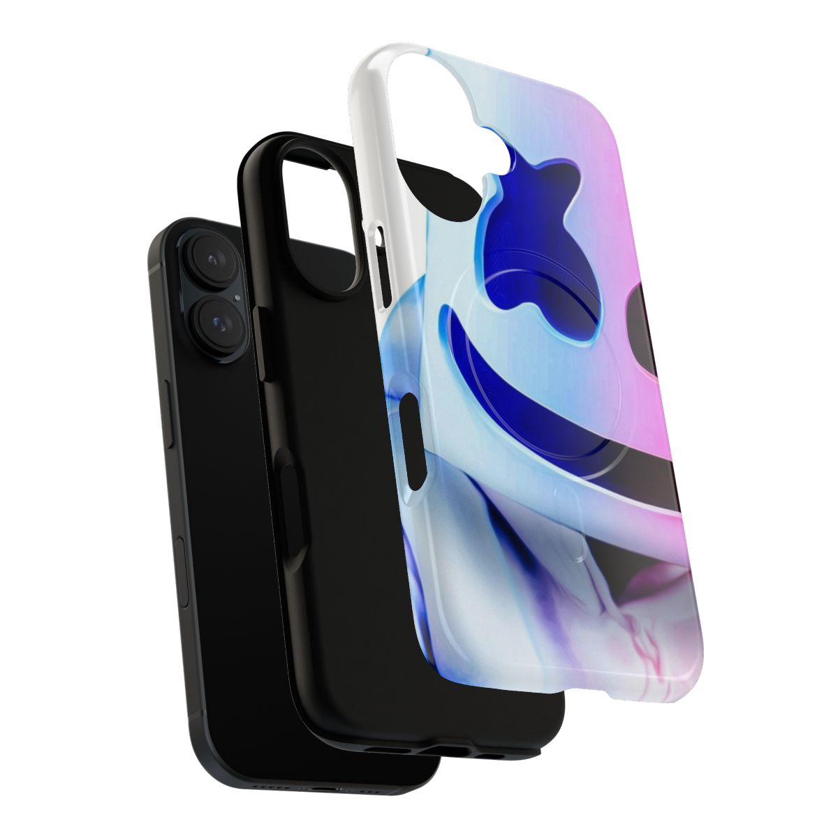 Fortnite Marshmello skin-inspired phone case with high-quality magnetic protective cover - Layers