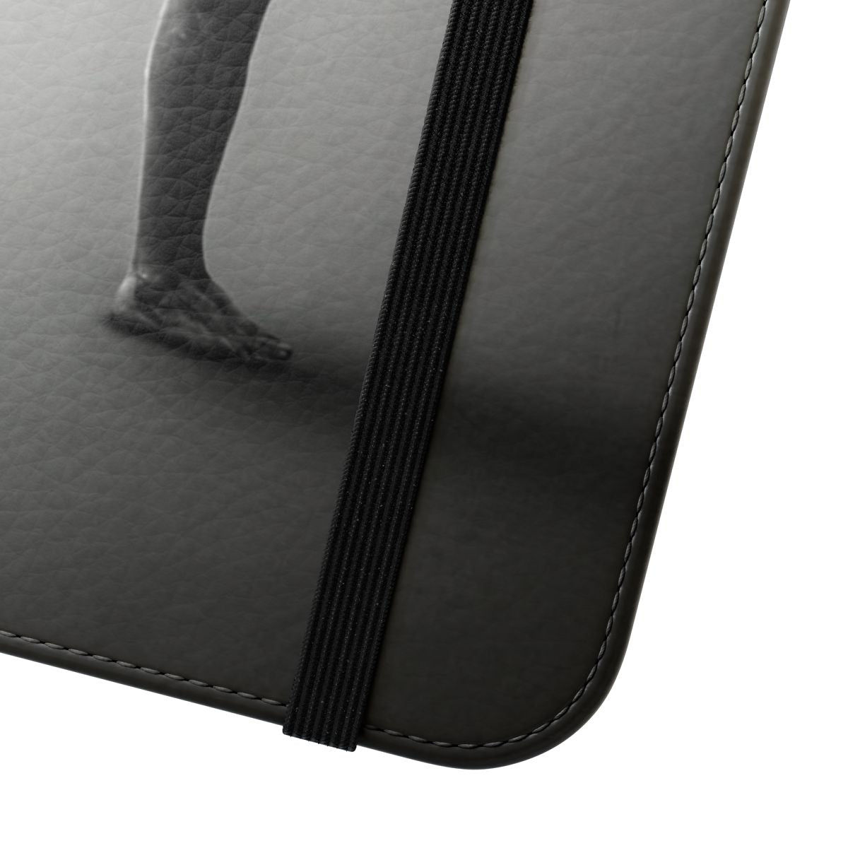 Flip cover phone case featuring an illustration of UFC fighter Charles Oliveira, also known as "Do Bronx" - Close Up