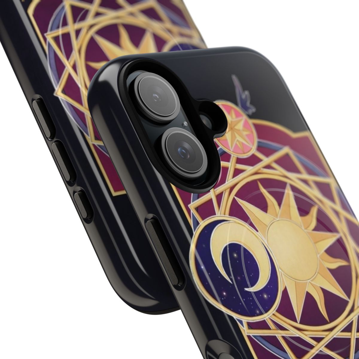 Cardcaptor Sakura inspired phone case with magic circle design - Detail