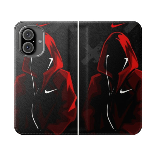 Nike-style sports flip cover phone case for smartphones