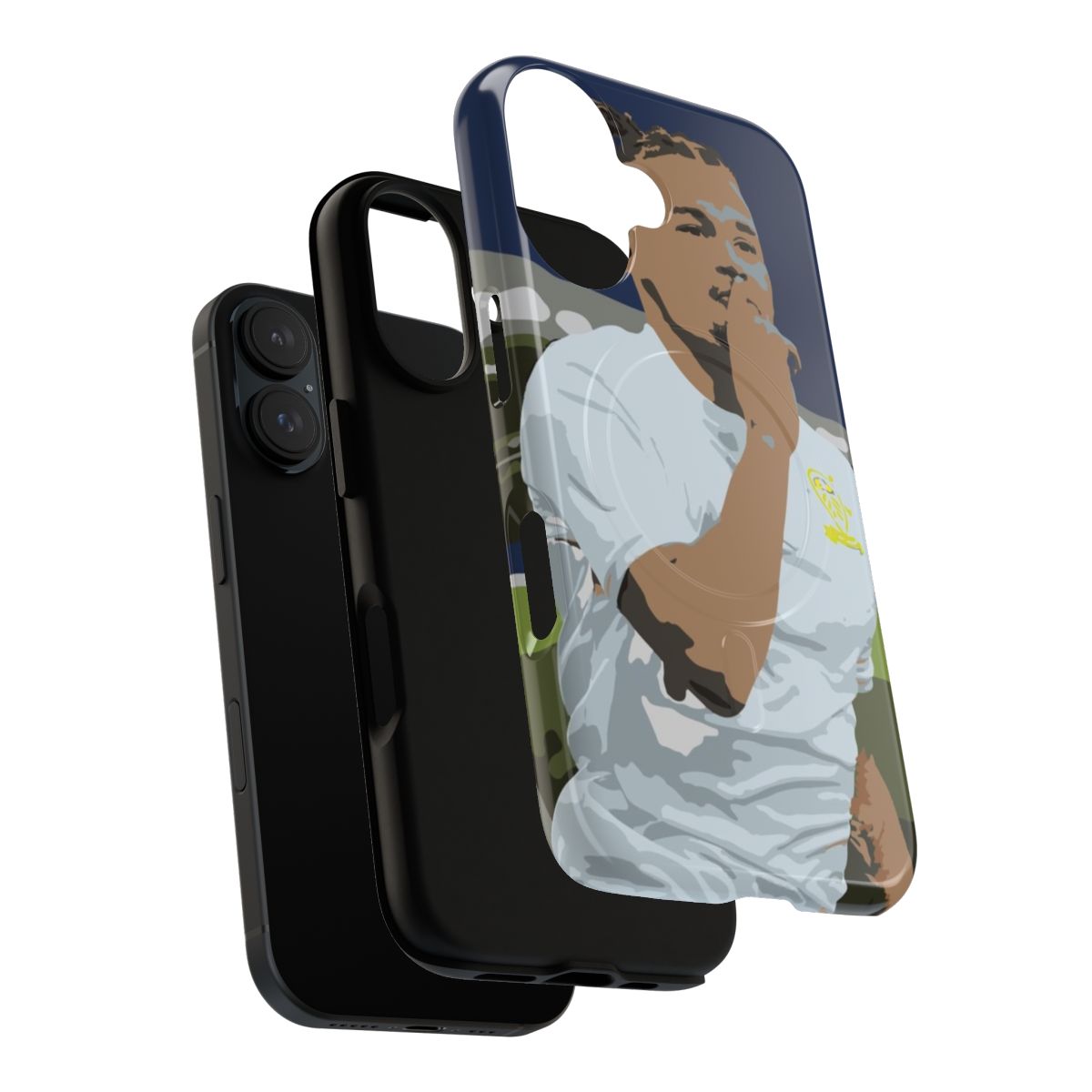 Leeds United Kalvin Phillips Magnetic Protective Phone Case - Layers