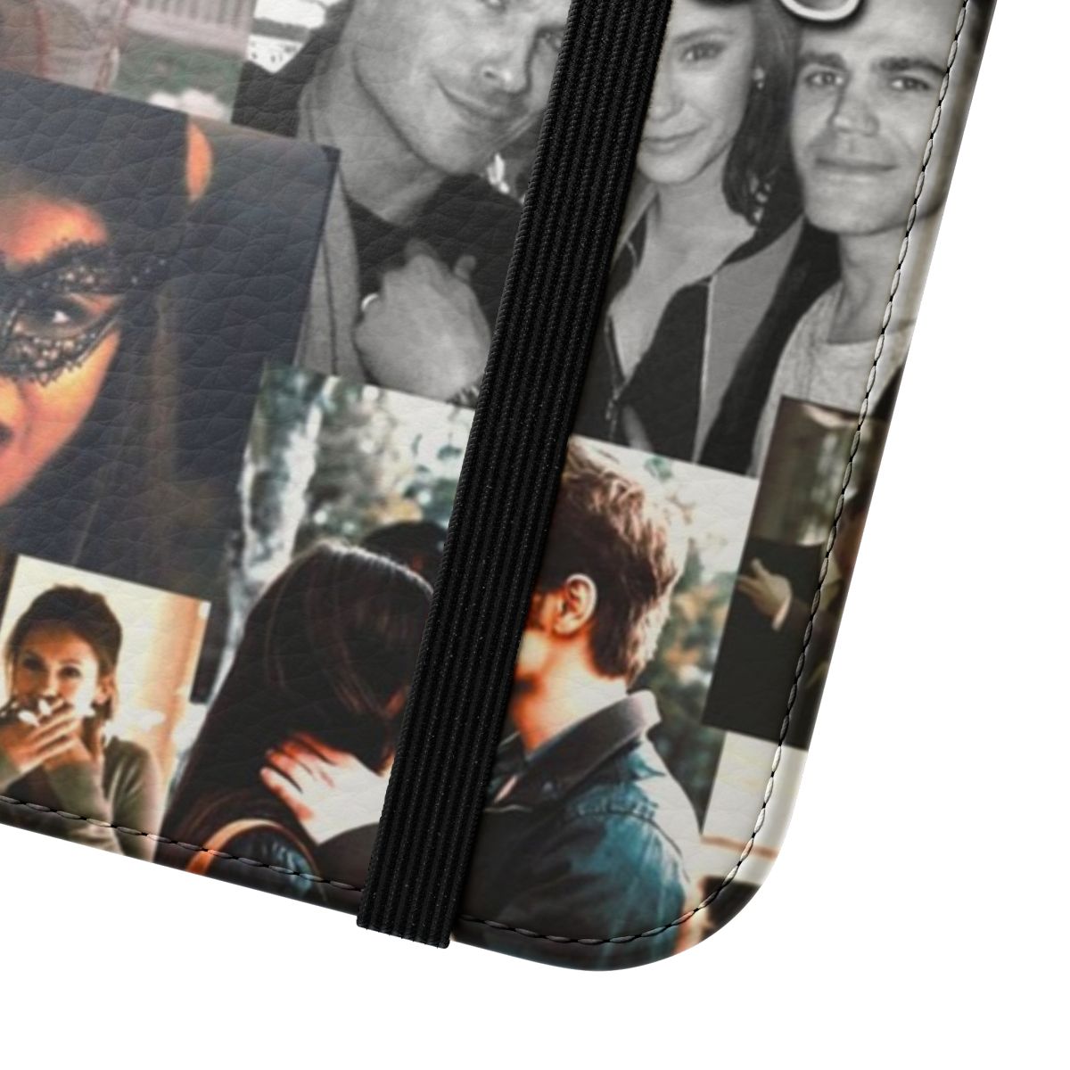 Custom phone case featuring a collage of The Vampire Diaries-inspired photos - Close Up