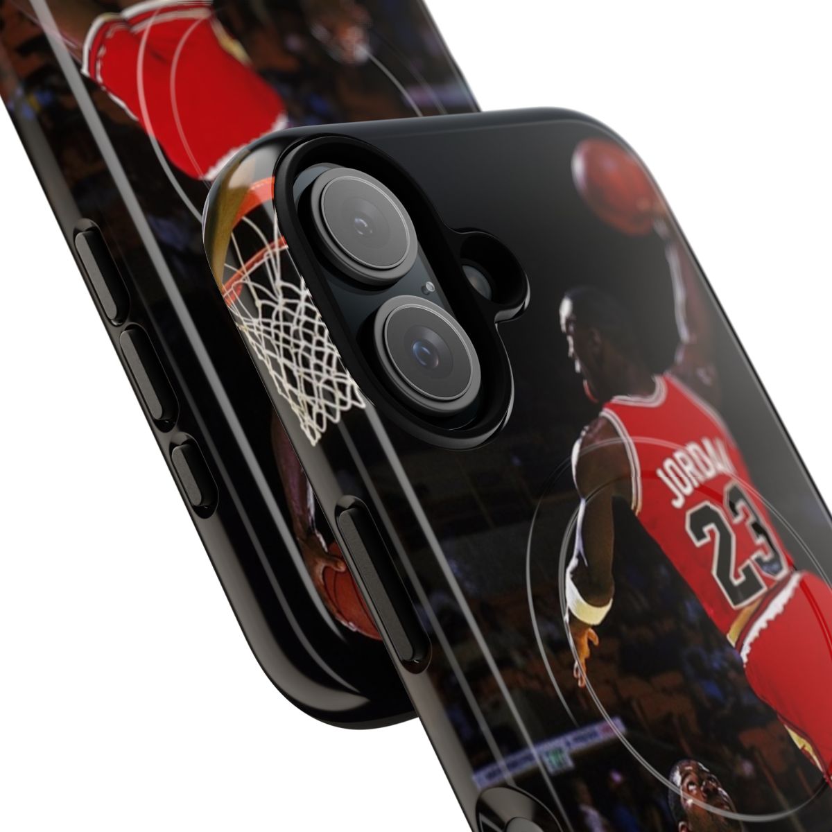 Premium Jordan-inspired magnetic tough phone cases - Detail