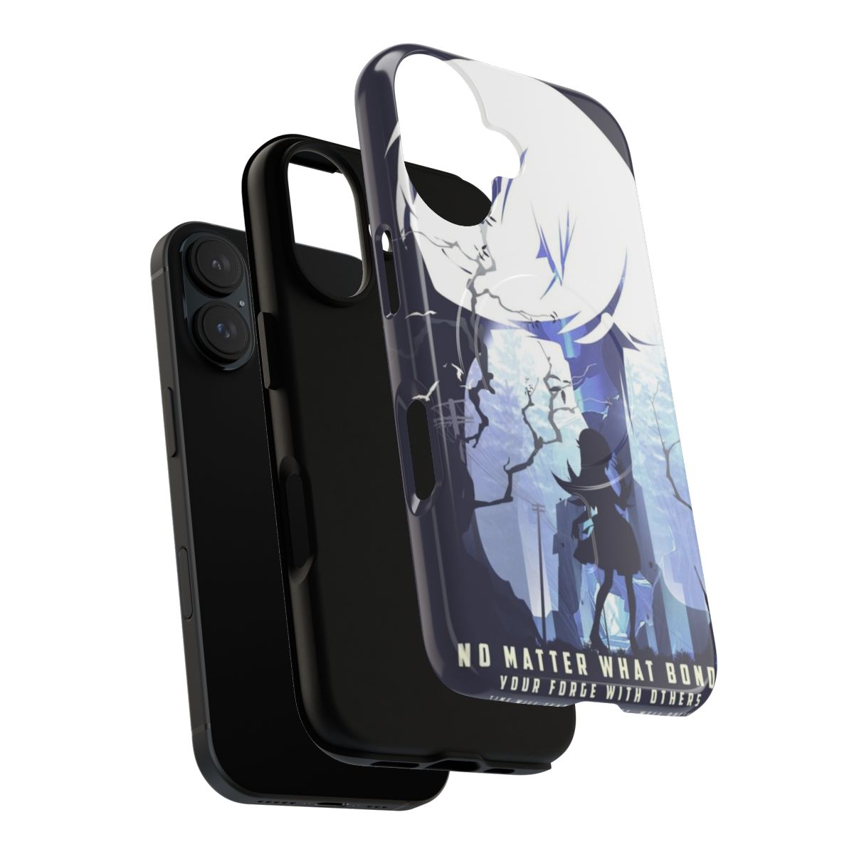 Monogatari Series-inspired magnetic tough phone cases - Layers