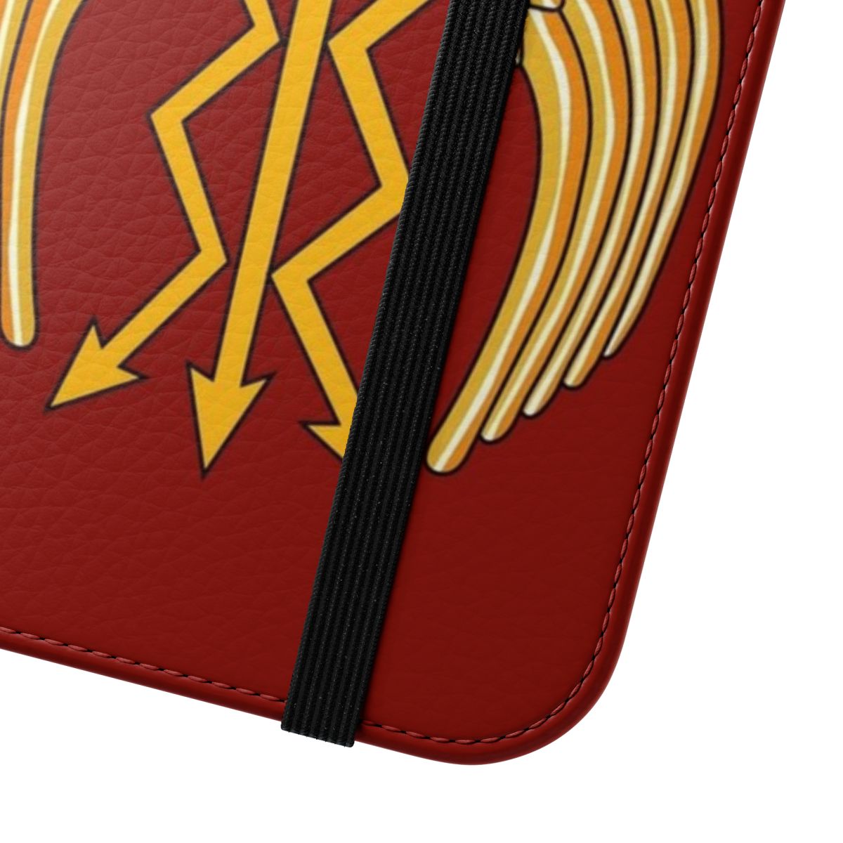 Classic red Roman shield design phone case cover - Close Up