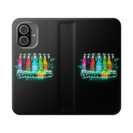 Vibrant phone case with Call of Duty: Black Ops-inspired zombie perks design