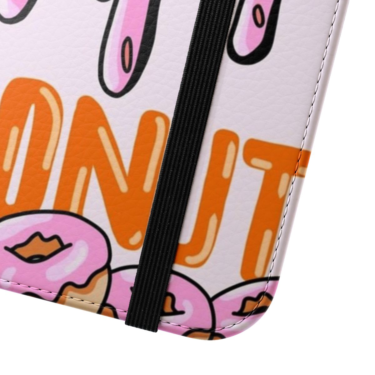 Charli Damelio inspired donut flip phone case - Close Up