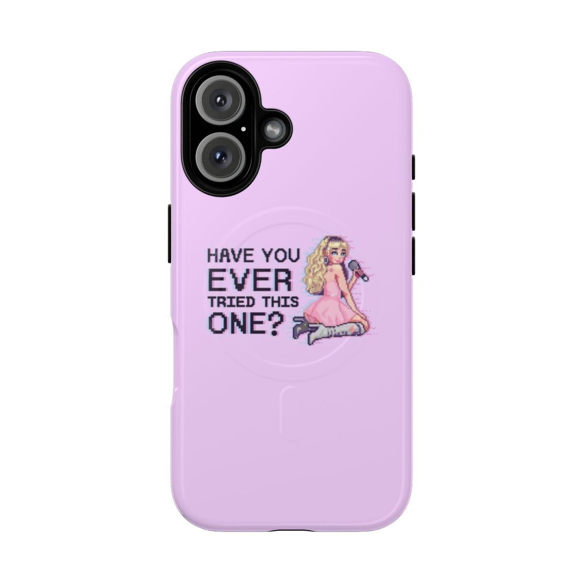 Vibrant and durable phone case featuring Sabrina Carpenter-inspired design