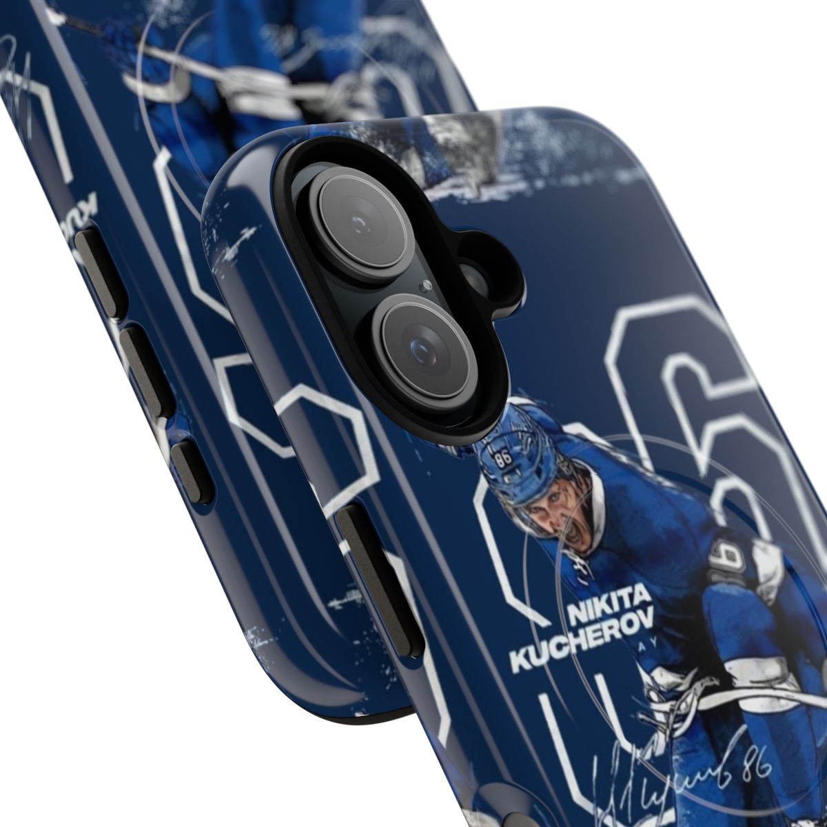 Nikita Kucherov themed phone case for Tampa Bay Lightning fans - Detail