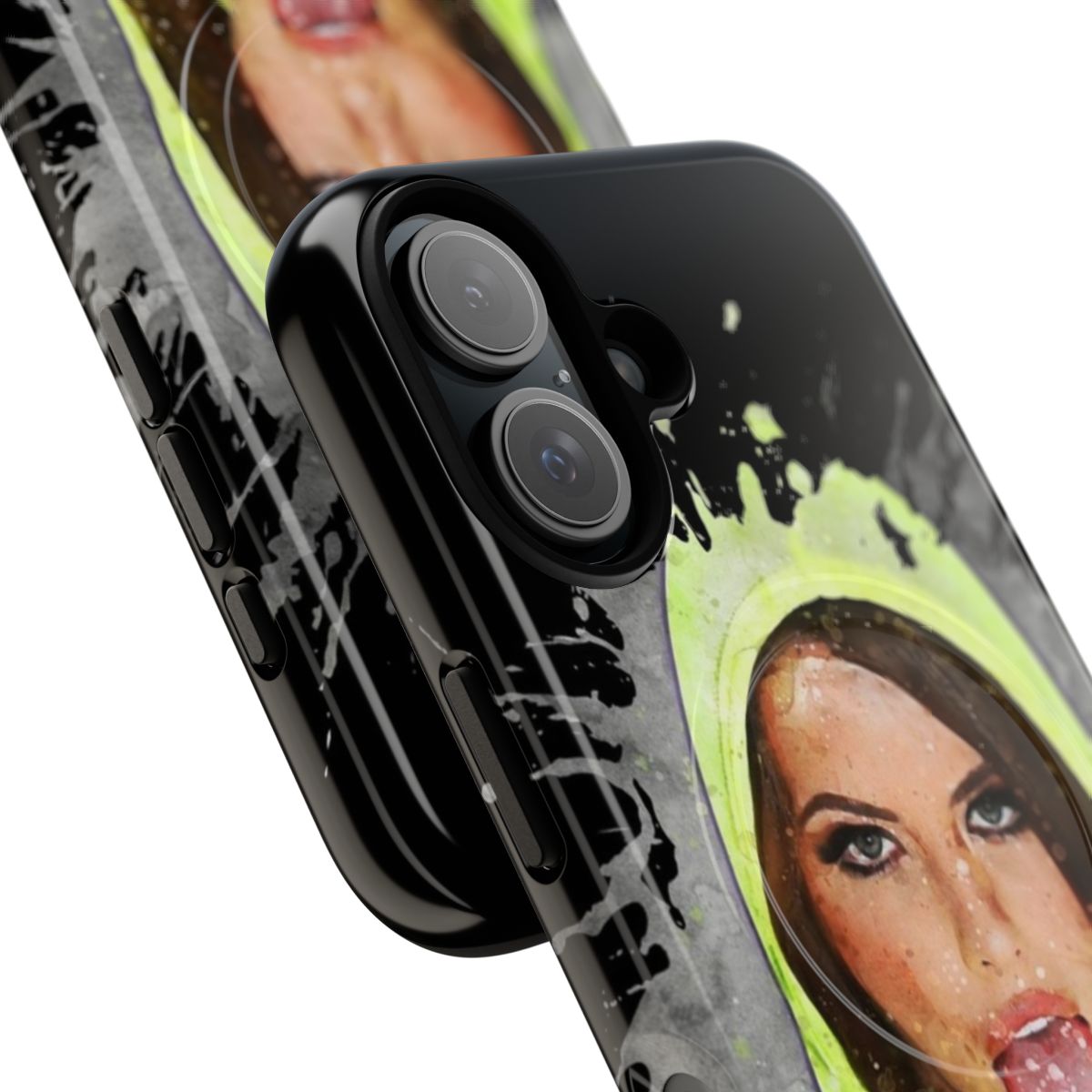 Adriana Chechik inspired magnetic tough phone case - Detail