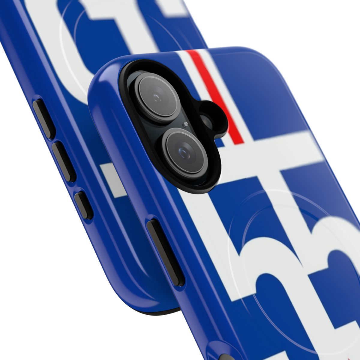 Rangers FC inspired magnetic tough phone cases - Detail