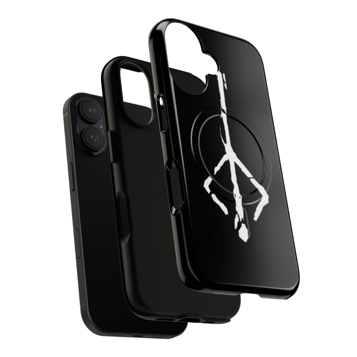 Bloodborne-themed magnetic tough phone case with the Hunters Mark design - Layers