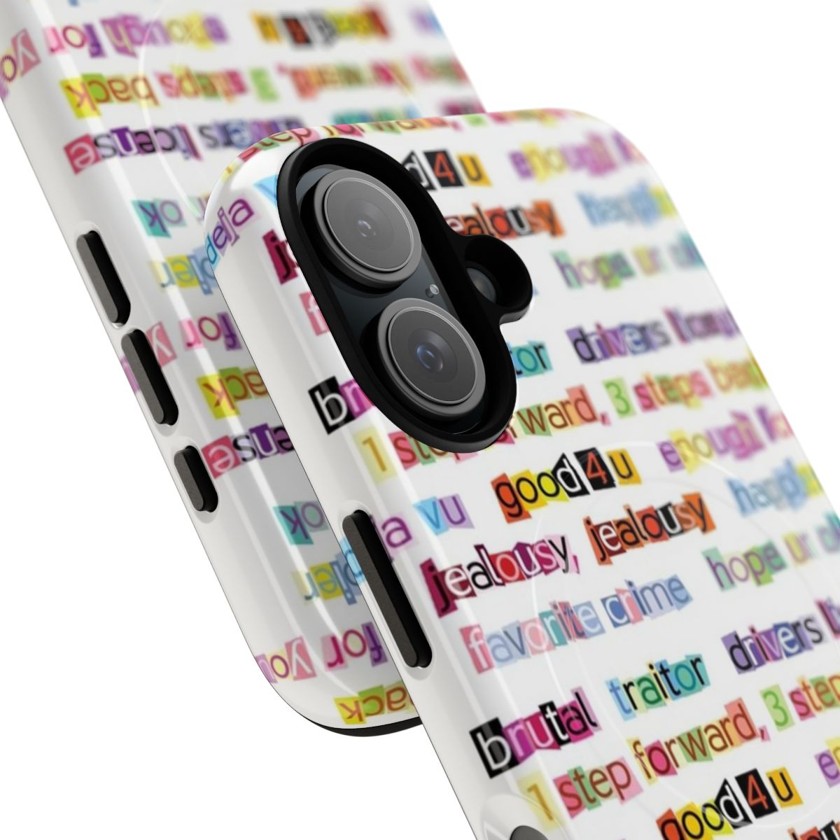 Olivia Rodrigo Sour-inspired magnetic tough phone case - Detail