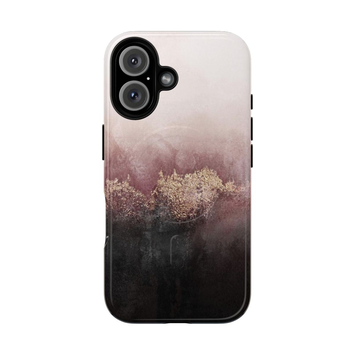 Pink sky abstract pattern phone case