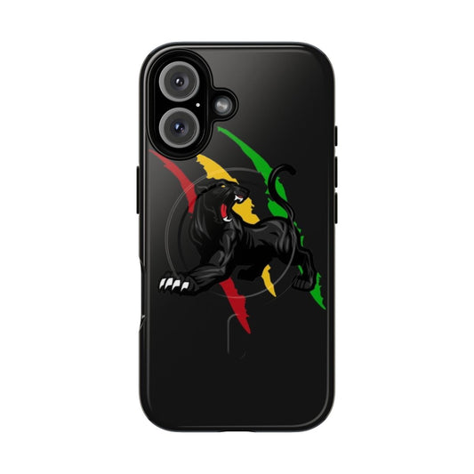 Customizable phone case with Panthers artwork and fan-inspired design