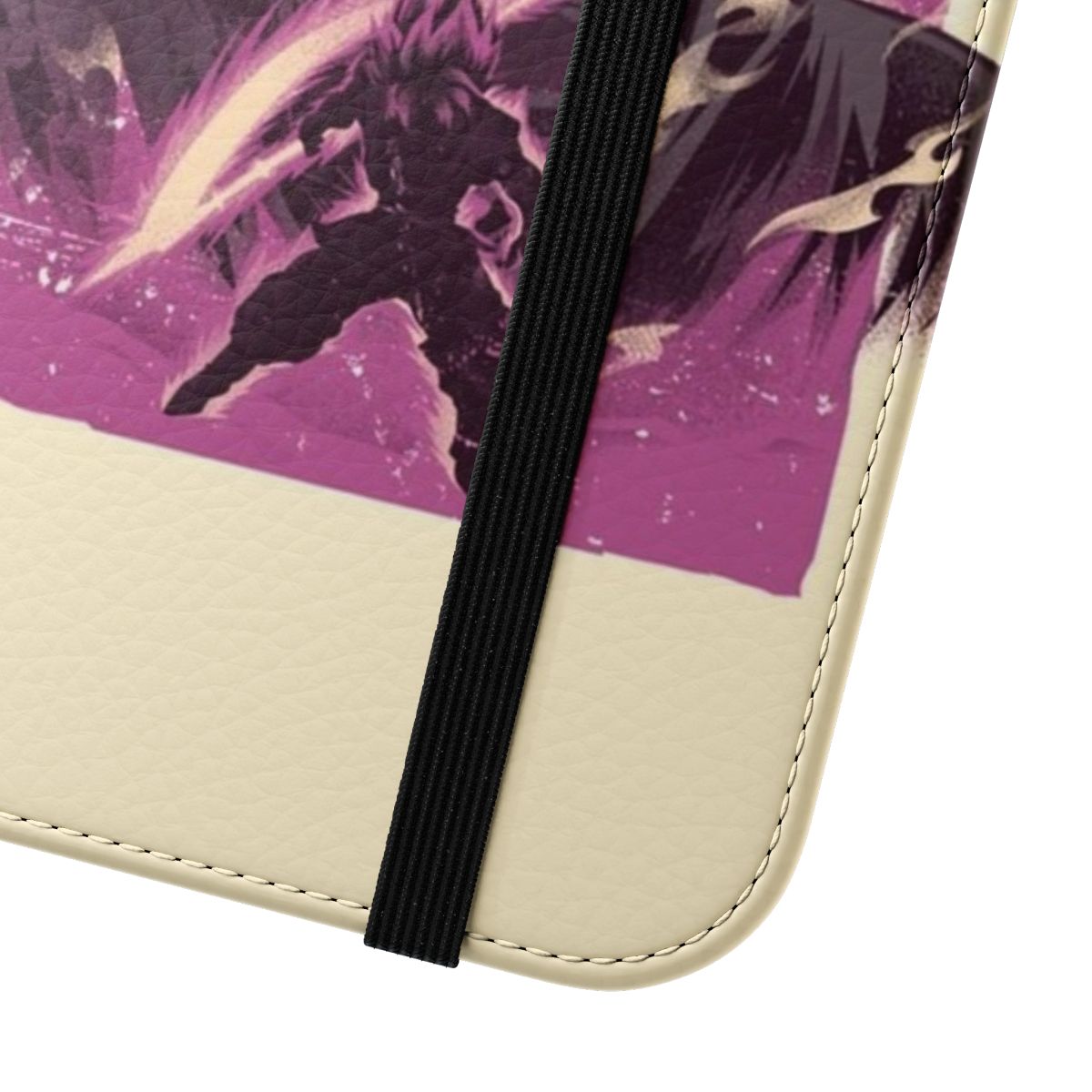 Retro style phone case featuring the character Goku from the anime Dragon Ball - Close Up