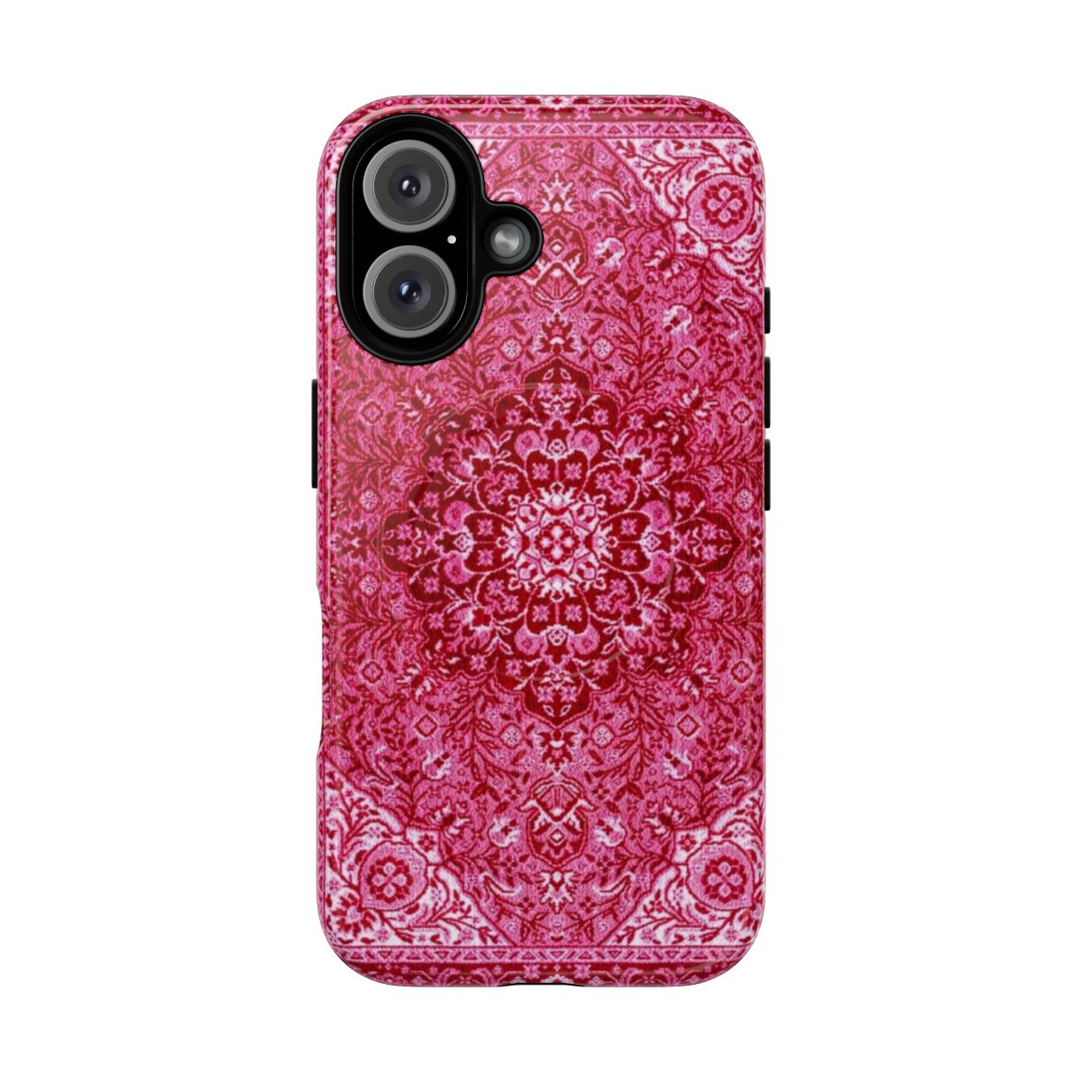 Colorful Persian rug inspired magnetic phone case